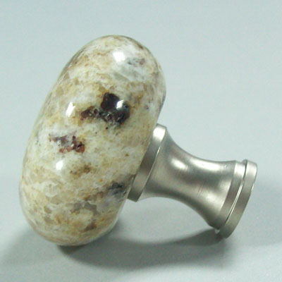Giallo Ornamental (Granite knobs and handles for kitchen cabinet drawer door knobs)